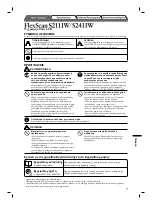 Предварительный просмотр 39 страницы Eizo FlexScan S2111W Setup Manual