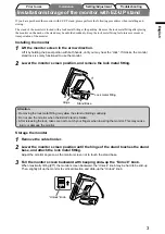 Предварительный просмотр 5 страницы Eizo FlexScan S2231W Setup Manual