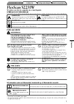 Предварительный просмотр 27 страницы Eizo FlexScan S2231W Setup Manual