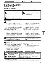 Предварительный просмотр 35 страницы Eizo FlexScan S2231W Setup Manual