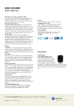 Preview for 2 page of Eizo FlexScan S2242W Specifications