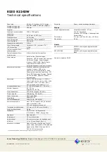 Preview for 3 page of Eizo FlexScan S2242W Specifications