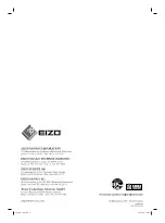 Предварительный просмотр 76 страницы Eizo FlexScan S2401W Setup Manual