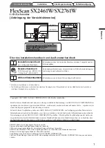 Предварительный просмотр 9 страницы Eizo FlexScan SX2461W Setup Manual