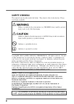 Preview for 2 page of Eizo FlexScan T 565 User Manual