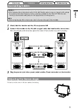 Предварительный просмотр 5 страницы Eizo FLEXSCAN T1501-B - Setup Manual