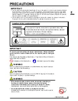 Preview for 3 page of Eizo FLEXSCAN T550 - User Manual