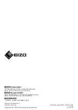 Preview for 2 page of Eizo FP-2401W User Manual