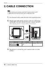 Предварительный просмотр 12 страницы Eizo G22-BL/G22-CL User Manual