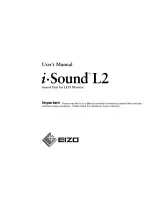 Preview for 1 page of Eizo i-Sound L2 User Manual