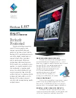 Eizo L557-AS Specifications предпросмотр