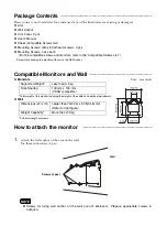 Предварительный просмотр 2 страницы Eizo LA-012-W User Manual