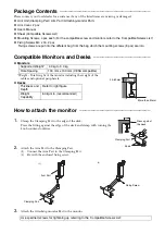 Preview for 2 page of Eizo LA-131-D User Manual