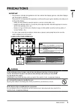 Предварительный просмотр 3 страницы Eizo MDF4601WT Setup Manual