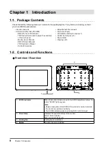 Preview for 8 page of Eizo MDF4601WT Setup Manual