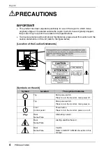 Предварительный просмотр 4 страницы Eizo RadiForce G11-S User Manual