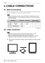 Предварительный просмотр 12 страницы Eizo RadiForce G33 User Manual