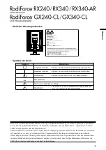 Preview for 9 page of Eizo RadiForce GX240 Instructions For Use Manual