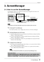 Предварительный просмотр 21 страницы Eizo RadiForce R22 User Manual