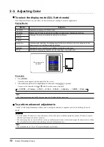 Preview for 12 page of Eizo RadiForce RX240 User Manual