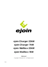 Ejoin Charger 22kW Manual предпросмотр