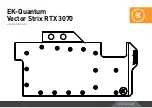 EK-Quantum Vector Strix RTX 3070 Backplate User Manual preview