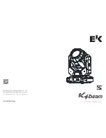 Preview for 1 page of EK K4beam User Manual