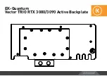 EK Vector TRIO RTX 3080 User Manual предпросмотр