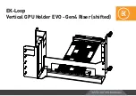 Предварительный просмотр 1 страницы EK Vertical GPU Holder EVO Installation Manual