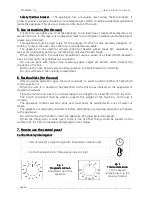 Предварительный просмотр 6 страницы eka KF 610 Use And Instruction Manual