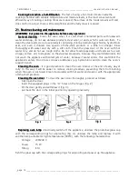 Preview for 14 page of eka KF 630 D UD Use And Instruction Manual