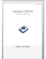 Preview for 1 page of Ekahau T301W User Manual