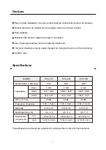 Предварительный просмотр 2 страницы Ekars ECS-210 Operating Manual