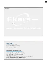 Предварительный просмотр 4 страницы Ekars ECS-210 Operating Manual