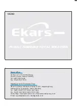 Предварительный просмотр 12 страницы Ekars EPA-2403 Operating Manual