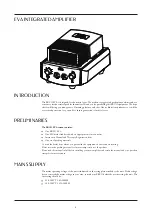 Preview for 4 page of ekco Eva User Manual