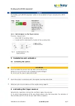 Preview for 8 page of eKey FS IN Crestron Series Operating Instructions Manual