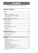 Preview for 2 page of eKey home CP micro 1 Operating Instructions Manual