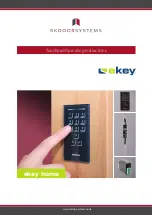 Preview for 1 page of eKey home FS OM Operating Instructions Manual