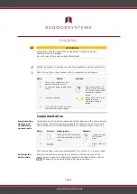 Preview for 9 page of eKey home FS OM Operating Instructions Manual