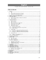 Preview for 2 page of eKey home series Operating Instructions Manual