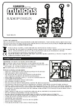 Предварительный просмотр 21 страницы eKids ILLUMINATION MINIONSTHE RISE OF GRU MS-210 Manual