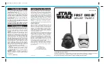 Предварительный просмотр 1 страницы eKids Star Wars FIRST ORDER SW-202 Quick Start Manual