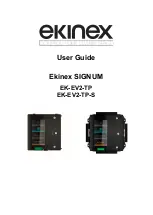 Ekinex SIGNUM EK-EV2-TP User Manual предпросмотр