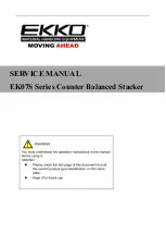 Preview for 1 page of EKKO EK07S Series Service Manual