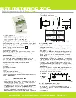 EKM Omnimeter I Installation Instructions предпросмотр