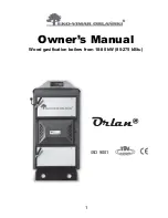 Eko-Vimar Orlanski Orlan 18 Owner'S Manual preview