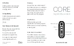 Preview for 2 page of EKO CORE Quick Start Manual