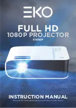 Предварительный просмотр 1 страницы EKO K1080P Instruction Manual