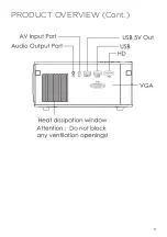 Предварительный просмотр 9 страницы EKO K1080P Instruction Manual